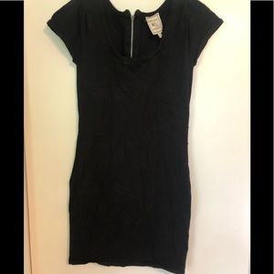 Black fitting dress